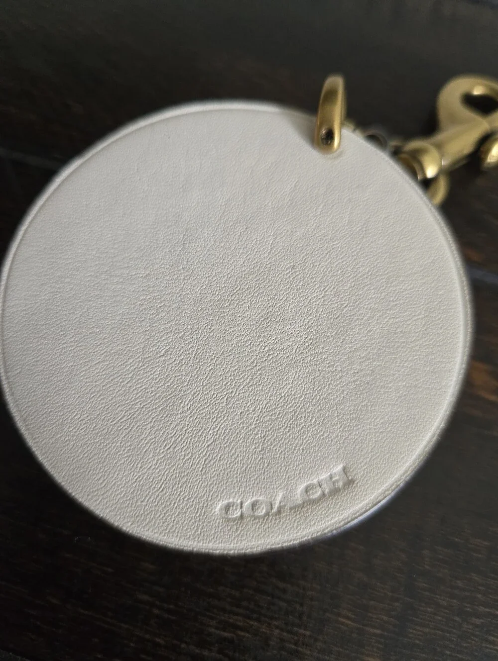 Coach Circle Rivets Bag Charm